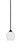 Toltec Lighting - 3401-MB-4811 - One Light Mini Pendant - Paramount - Matte Black