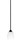 Toltec Lighting - 3401-MB-615 - One Light Mini Pendant - Paramount - Matte Black