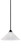Toltec Lighting - 3401-MB-709 - One Light Mini Pendant - Paramount - Matte Black