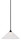 Toltec Lighting - 3401-MB-711 - One Light Mini Pendant - Paramount - Matte Black