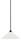 Toltec Lighting - 3401-MB-714 - One Light Mini Pendant - Paramount - Matte Black