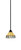 Toltec Lighting - 3401-MB-9405 - One Light Mini Pendant - Paramount - Matte Black