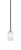 Toltec Lighting - 3401-MBBN-3001 - One Light Mini Pendant - Paramount - Matte Black & Brushed Nickel