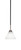 Toltec Lighting - 3401-MBBN-312 - One Light Mini Pendant - Paramount - Matte Black & Brushed Nickel