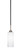 Toltec Lighting - 3401-MBBN-4091 - One Light Mini Pendant - Paramount - Matte Black & Brushed Nickel