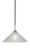 Toltec Lighting - 3401-MBBN-411 - One Light Pendant - Paramount - Matte Black & Brushed Nickel