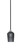 Toltec Lighting - 3401-MBBN-4252 - One Light Mini Pendant - Paramount - Matte Black & Brushed Nickel