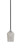 Toltec Lighting - 3401-MBBN-4253 - One Light Mini Pendant - Paramount - Matte Black & Brushed Nickel