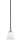 Toltec Lighting - 3401-MBBN-460 - One Light Mini Pendant - Paramount - Matte Black & Brushed Nickel