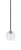 Toltec Lighting - 3401-MBBN-4810 - One Light Mini Pendant - Paramount - Matte Black & Brushed Nickel