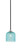 Toltec Lighting - 3401-MBBN-4915 - One Light Mini Pendant - Paramount - Matte Black & Brushed Nickel