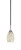Toltec Lighting - 3401-MBBN-5054 - One Light Mini Pendant - Paramount - Matte Black & Brushed Nickel