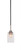 Toltec Lighting - 3401-MBBN-530 - One Light Mini Pendant - Paramount - Matte Black & Brushed Nickel