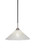 Toltec Lighting - 3401-MBBN-714 - One Light Pendant - Paramount - Matte Black & Brushed Nickel