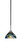 Toltec Lighting - 3401-MBBN-9955 - One Light Mini Pendant - Paramount - Matte Black & Brushed Nickel