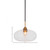 Paramount One Light Pendant (3401-MBBR-206)