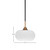 Paramount One Light Mini Pendant (3401-MBBR-214)
