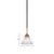 Paramount One Light Mini Pendant (3401-MBBR-312)