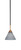 Toltec Lighting - 3401-MBBR-4052 - One Light Mini Pendant - Paramount - Matte Black & Brass