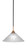 Toltec Lighting - 3401-MBBR-411 - One Light Pendant - Paramount - Matte Black & Brass