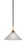 Toltec Lighting - 3401-MBBR-441 - One Light Pendant - Paramount - Matte Black & Brass
