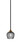Toltec Lighting - 3401-MBBR-4602 - One Light Mini Pendant - Paramount - Matte Black & Brass