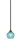 Toltec Lighting - 3401-MBBR-4625 - One Light Mini Pendant - Paramount - Matte Black & Brass