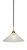 Toltec Lighting - 3401-MBBR-714 - One Light Pendant - Paramount - Matte Black & Brass