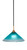 Toltec Lighting - 3401-MBBR-715 - One Light Pendant - Paramount - Matte Black & Brass