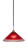 Toltec Lighting - 3401-MBBR-716 - One Light Pendant - Paramount - Matte Black & Brass