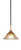 Toltec Lighting - 3401-MBBR-730 - One Light Mini Pendant - Paramount - Matte Black & Brass