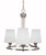 Toltec Lighting - 3403-BN-4031 - Three Light Chandelier - Paramount - Brushed Nickel