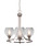 Toltec Lighting - 3403-BN-4102 - Three Light Chandelier - Paramount - Brushed Nickel