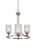 Toltec Lighting - 3403-BN-4250 - Three Light Chandelier - Paramount - Brushed Nickel