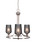 Toltec Lighting - 3403-BN-4252 - Three Light Chandelier - Paramount - Brushed Nickel
