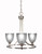 Toltec Lighting - 3403-BN-500 - Three Light Chandelier - Paramount - Brushed Nickel