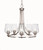 Toltec Lighting - 3405-BN-210 - Five Light Chandelier - Paramount - Brushed Nickel