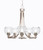 Toltec Lighting - 3405-BN-4100 - Five Light Chandelier - Paramount - Brushed Nickel