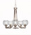 Toltec Lighting - 3405-BN-4102 - Five Light Chandelier - Paramount - Brushed Nickel
