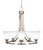 Toltec Lighting - 3405-BN-460 - Five Light Chandelier - Paramount - Brushed Nickel