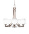 Toltec Lighting - 3405-BN-615 - Five Light Chandelier - Paramount - Brushed Nickel