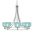 Toltec Lighting - 3408-BN-4615 - Eight Light Chandelier - Paramount - Brushed Nickel