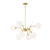 George Kovacs - P1488-248 - Eight Light Chandelier - Polares - Honey Gold