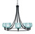 Toltec Lighting - 3408-MB-4605 - Eight Light Chandelier - Paramount - Matte Black