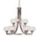 Toltec Lighting - 3409-BN-202 - Nine Light Chandelier - Paramount - Brushed Nickel