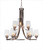 Toltec Lighting - 3409-BN-210 - Nine Light Chandelier - Paramount - Brushed Nickel