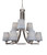 Toltec Lighting - 3409-BN-4032 - Nine Light Chandelier - Paramount - Brushed Nickel
