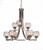 Toltec Lighting - 3409-BN-4102 - Nine Light Chandelier - Paramount - Brushed Nickel