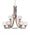 Toltec Lighting - 3409-BN-5110 - Nine Light Chandelier - Paramount - Brushed Nickel
