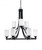 Toltec Lighting - 3409-MB-310 - Nine Light Chandelier - Paramount - Matte Black